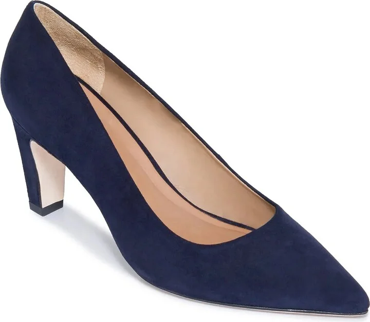 Navy Suede