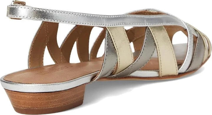 Bernardo Glinda High Women's Heels Mettallic : 6 M, Leather - Image 4