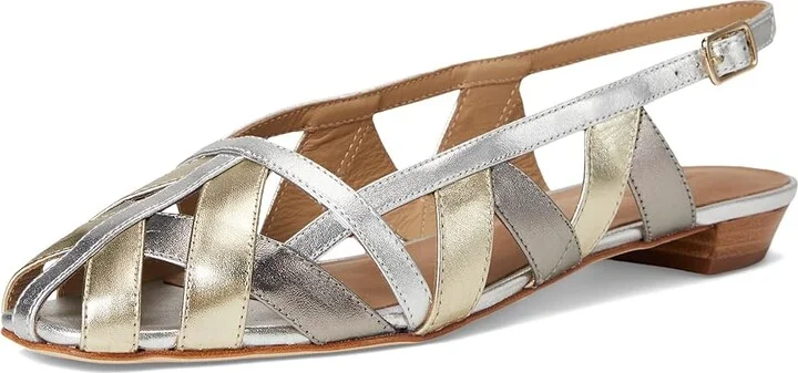 Bernardo Glinda High Women's Heels Mettallic : 6 M, Leather - Image 5