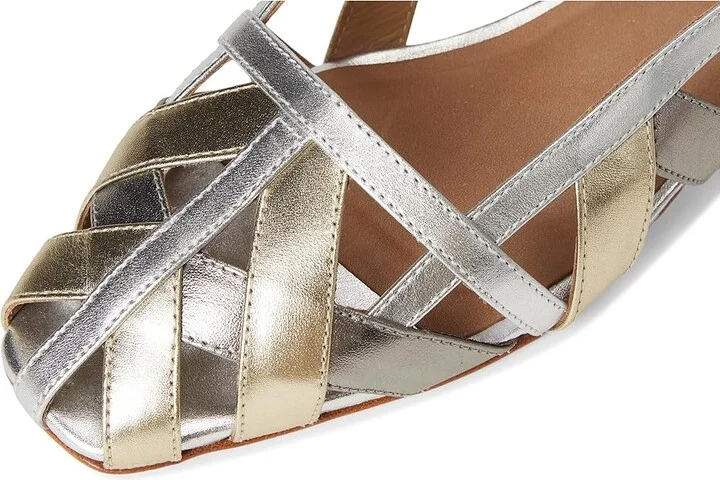 Bernardo Glinda High Women's Heels Mettallic : 6 M, Leather - Image 7