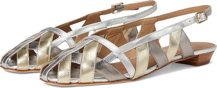 Bernardo Glinda High Women's Heels Mettallic : 6 M, Leather