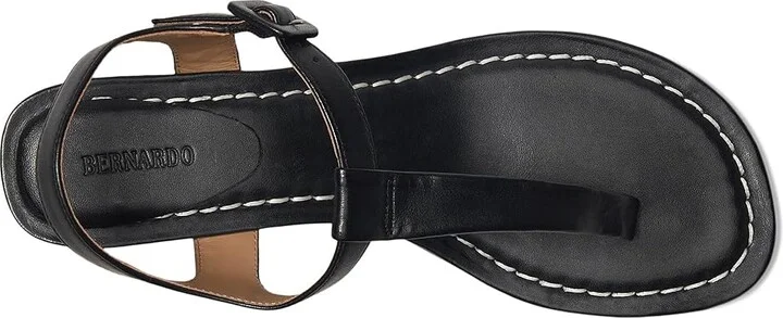 Bernardo Goya Women's Wedge Shoes Black : 7.5 M, Leather - Image 2