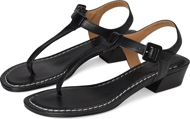 Bernardo Goya Women's Wedge Shoes Black : 7.5 M, Leather