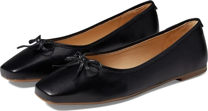 Bernardo Gwynn Women's Flat Shoes Black Nappa Mestico : 6 M, Leather