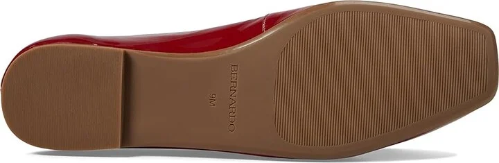 Bernardo Gwynn Women's Flat Shoes Dark Red Soft Patent : 6.5 M, Leather - Image 3