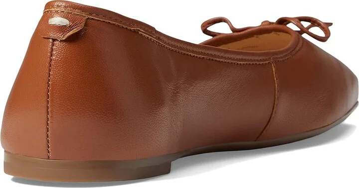 Bernardo Gwynn Women's Flat Shoes Luggage Nappa Mestico : 7.5 M, Leather - Image 4