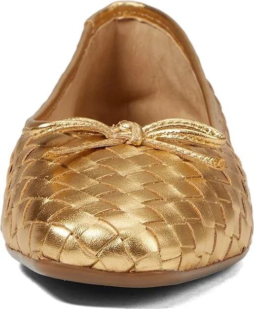 Bernardo Gwynn Woven Women's Shoes Gold : 6.5 M, Leather - Image 2