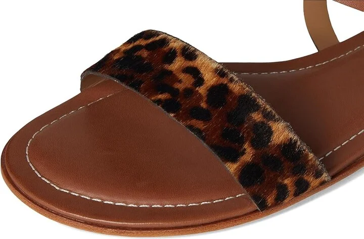 Bernardo Henre Haircalf Women's Wedge Shoes Natural Leopard/Luggage : 11 M, Leather - Image 7