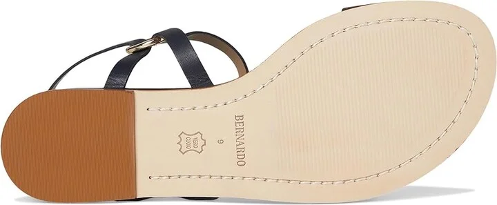 Bernardo Henre Women's Wedge Shoes Navy : 6.5 M, Leather - Image 3