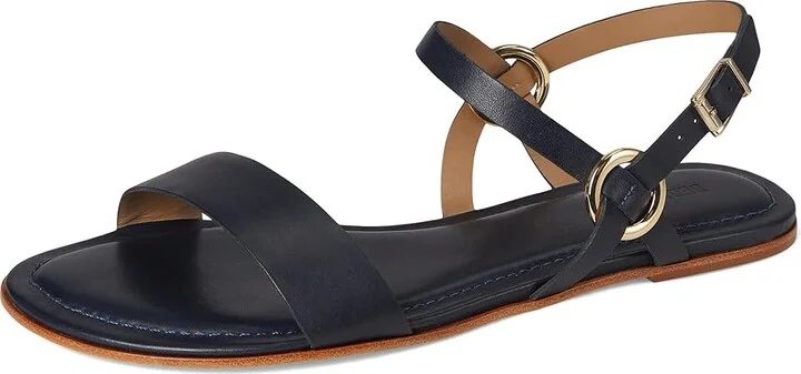 Bernardo Henre Women's Wedge Shoes Navy : 6.5 M, Leather - Image 5