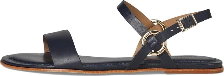 Bernardo Henre Women's Wedge Shoes Navy : 6.5 M, Leather - Image 6