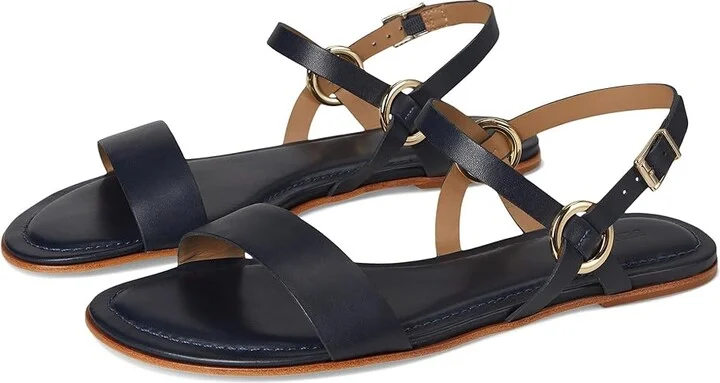 Bernardo Henre Women's Wedge Shoes Navy : 6.5 M, Leather
