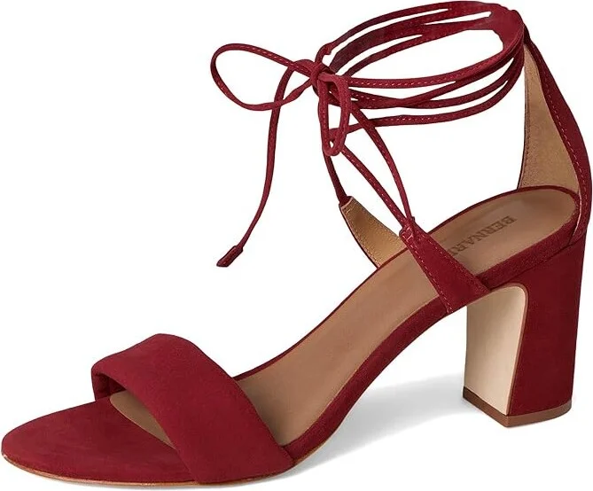 Bernardo Ieda Women's Sandals Dark Red : 6.5 M - Image 5