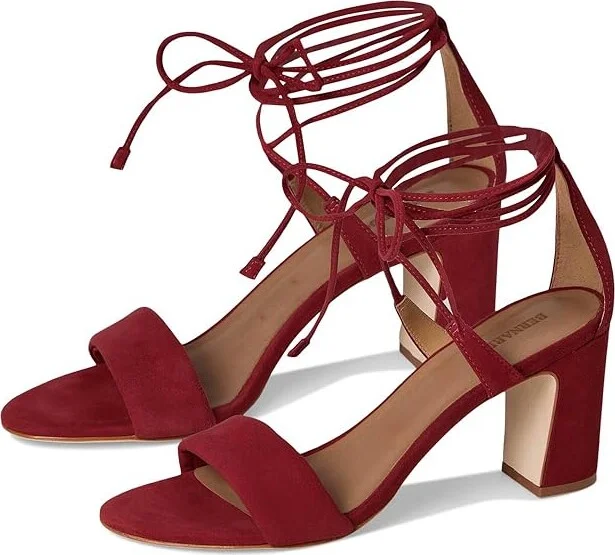 Bernardo Ieda Women's Sandals Dark Red : 6.5 M