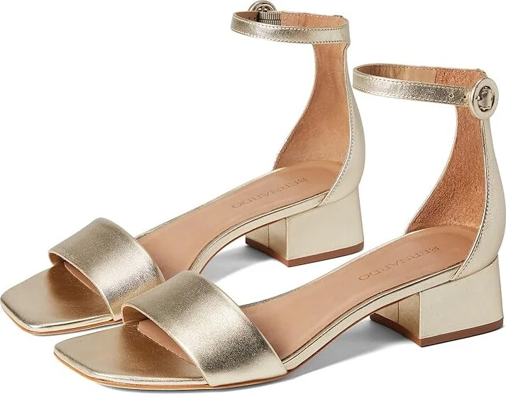 Bernardo Jalena Women's Shoes Champagne Antique Calf : 6 M, Leather/Suede