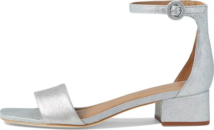Bernardo Jalena Women's Shoes Silver Metallic Suede : 6 M - Image 5