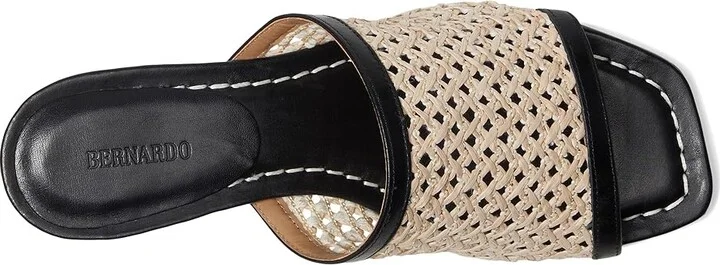 Bernardo Jenne Women's Wedge Shoes Black/Pahla : 6.5 M, Leather - Image 2