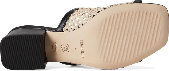 Bernardo Jenne Women's Wedge Shoes Black/Pahla : 6.5 M, Leather - Image 3