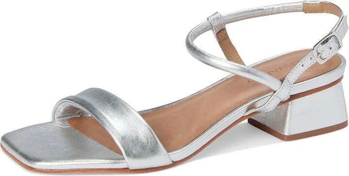Bernardo Josei Women's Wedge Shoes Silver : 6 M, Leather - Image 5