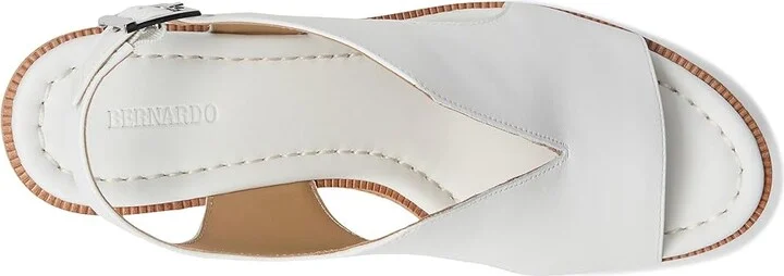 Bernardo Kuarta Women's Wedge Shoes Navy : 6 M, Leather - Image 8