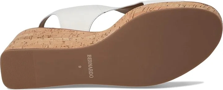 Bernardo Kuarta Women's Wedge Shoes Navy : 6 M, Leather - Image 9