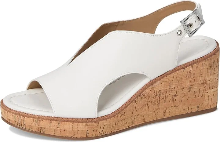 Bernardo Kuarta Women's Wedge Shoes Navy : 6 M, Leather - Image 11