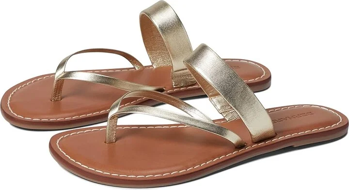 Bernardo Leia Women's Shoes Champagne Antique Calf : 6 M, Leather
