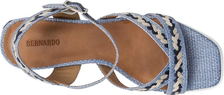 Bernardo Liana Women's Wedge Shoes Denim : 7.5 M, Synthetic - Image 2