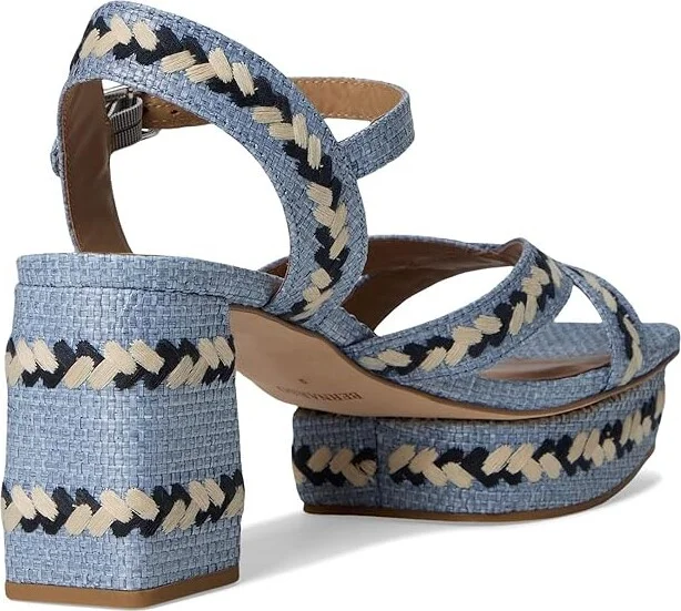 Bernardo Liana Women's Wedge Shoes Denim : 7.5 M, Synthetic - Image 4