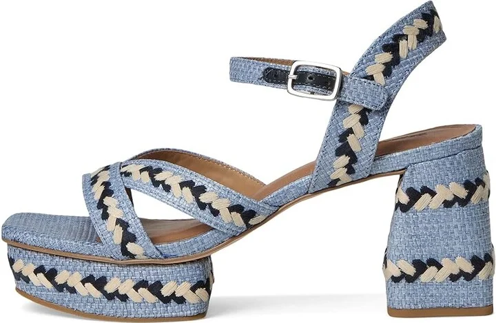 Bernardo Liana Women's Wedge Shoes Denim : 7.5 M, Synthetic - Image 6
