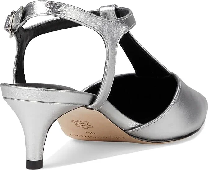 Bernardo Malta High Women's Heels Silver : 7 M, Leather - Image 4