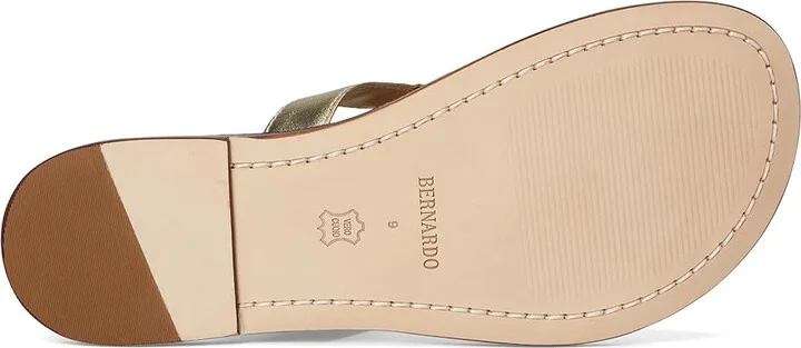 Bernardo Matrix 2 Women's Wedge Shoes Champagne : 11 M, Leather - Image 3