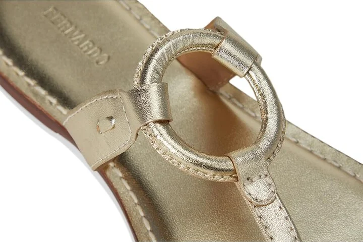 Bernardo Matrix 2 Women's Wedge Shoes Champagne : 11 M, Leather - Image 7