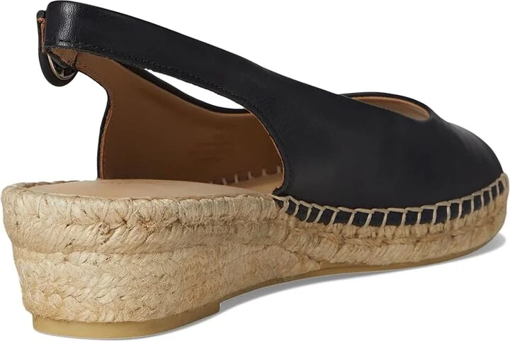 Bernardo Melila Women's Wedge Shoes Black : 10 M, Leather - Image 4