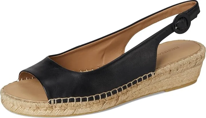 Bernardo Melila Women's Wedge Shoes Black : 10 M, Leather - Image 5