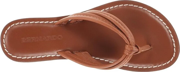 Bernardo Miami Sandal Women's Sandals Luggage Calf : 6 M, Leather - Image 3