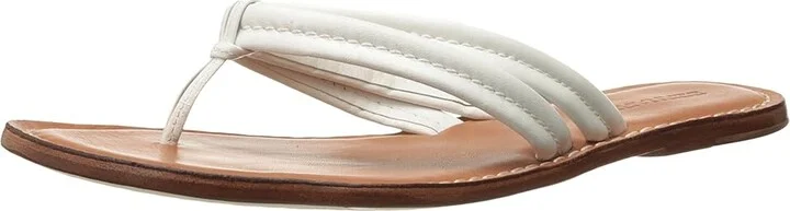 Bernardo Miami Sandal Women's Sandals White Calf/Luggage Calf : 6 M, Leather - Image 2