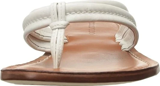 Bernardo Miami Sandal Women's Sandals White Calf/Luggage Calf : 6 M, Leather - Image 6
