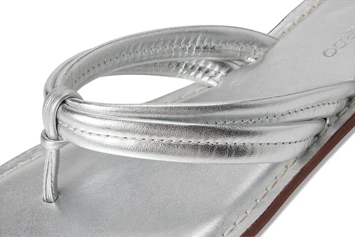 Bernardo Miami Women's Shoes Silver : 7.5 M, Leather - Image 7