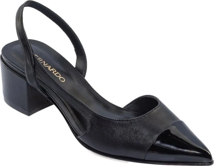 Bernardo Monroe Leather Pump