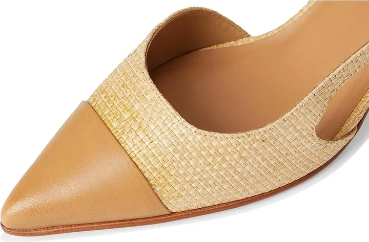 Bernardo Monroe Women's Shoes Light Natural/Dune : 8.5 M, Leather - Image 7