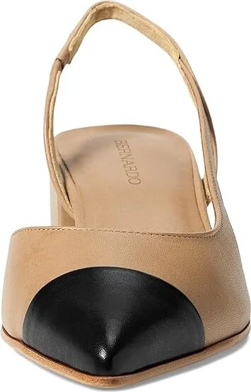Bernardo Monroe Women's Shoes Sand / Black : 6 M, Leather - Image 2
