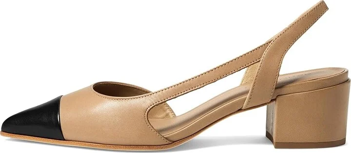 Bernardo Monroe Women's Shoes Sand / Black : 6 M, Leather - Image 5