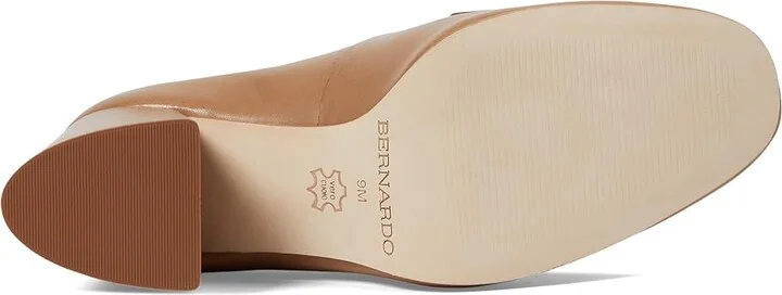 Bernardo Nessa High Women's Heels Sand : 6 M, Leather - Image 3