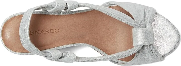 Bernardo Novah Women's Sandals Silver : 6 M, Leather - Image 2