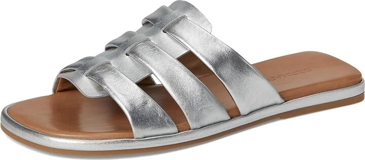 Bernardo Tamer Women's Wedge Shoes Silver : 8 M, Leather - Image 5