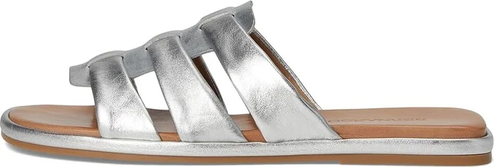 Bernardo Tamer Women's Wedge Shoes Silver : 8 M, Leather - Image 6