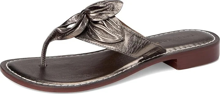 Bernardo Taormina Women's Sandals Pewter : 7 M, Leather - Image 5