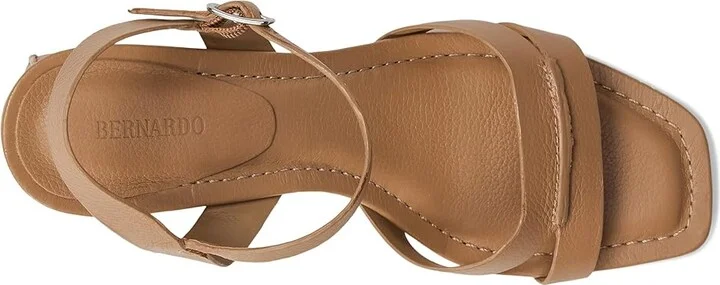 Bernardo Tarra Women's Wedge Shoes Sand : 7.5 M, Leather - Image 2