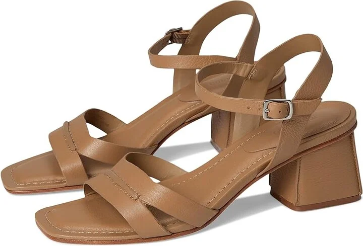 Bernardo Tarra Women's Wedge Shoes Sand : 7.5 M, Leather